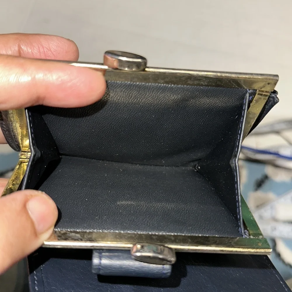 Vintage Dior cowhide wallet